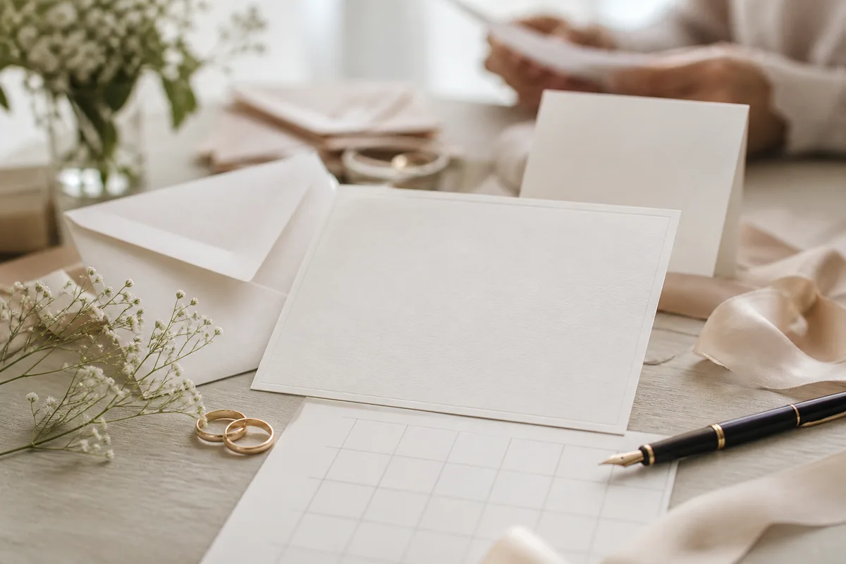 Faire-part de mariage : protocole, texte et calendrier