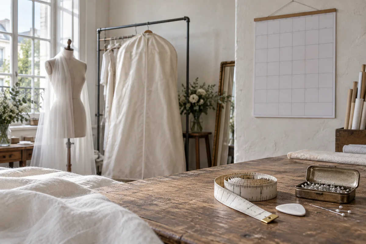 Quand commander sa robe de mariée : le rétroplanning