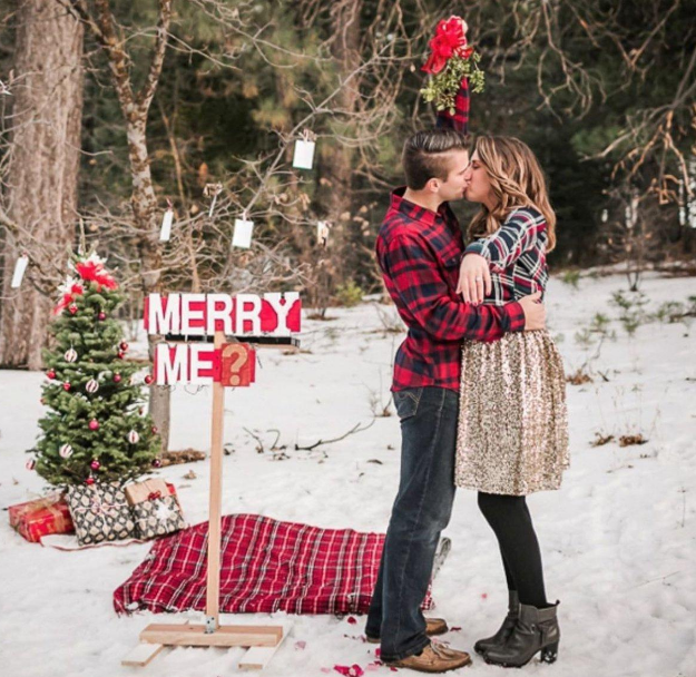 Une Demande En Mariage Pour Noel